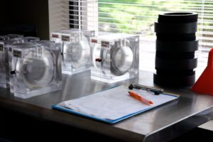 test cells for ASTM C1202