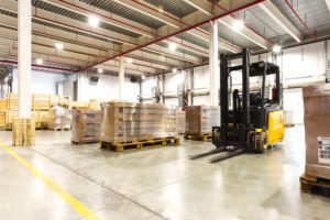 Photo of warehouse concrete floor | Beton Consulting Engineers