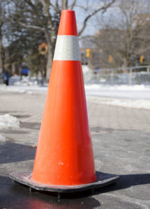 Photo of orange cone
