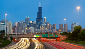 Interstate highways near Chicago, IL