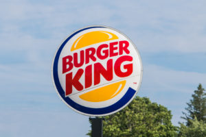 Burger King sign