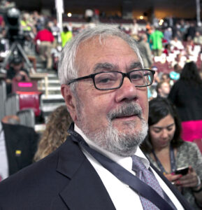 Barney Frank at the 2016 Democratic National Convention in Philadelphia, PA.